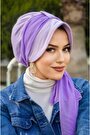 Lila Fularlı