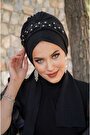 Siyah Taş Nakışlı