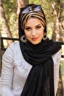 Siyah Gold Zebra Desen