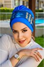 İndigo Mavi Puan Desen