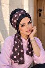 Kahve Pudra Puan Desen