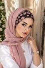 Pudra Çiçekli Bandana