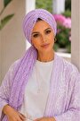Lila Dantel Tokalı