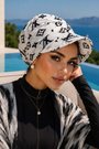 Siyah Beyaz Modern Desen