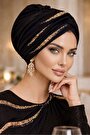 Siyah Gold Yaldızlı