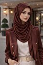 Bordo Şapkalı