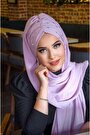 lila taşlı