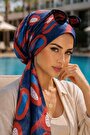 Lacivert kırmızı çatlak