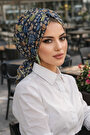 Lacivert Puan Desen