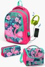 Neon Mercan Su Yeşili Flamingo