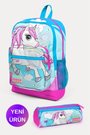 Mavi Neon Pembe Unicorn