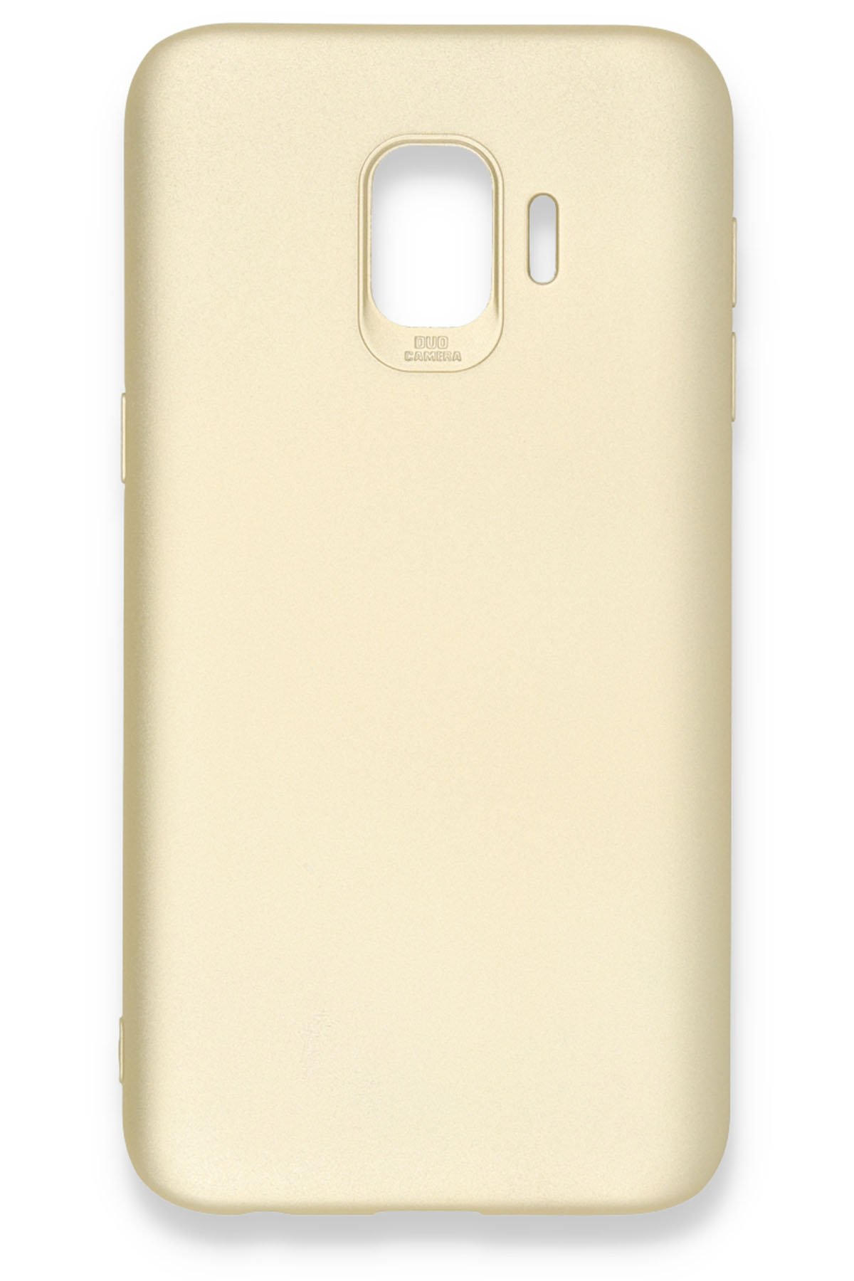 NewFace Newface Samsung Galaxy J2 Core Kılıf Premium Rubber Silikon - Gold