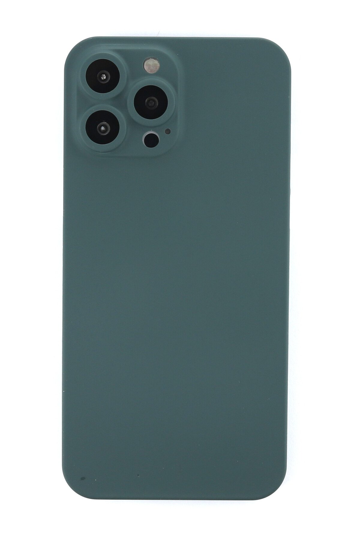 NewFace Newface iPhone 13 Pro Max Kılıf 360 Full Body Silikon Kapak - Yeşil