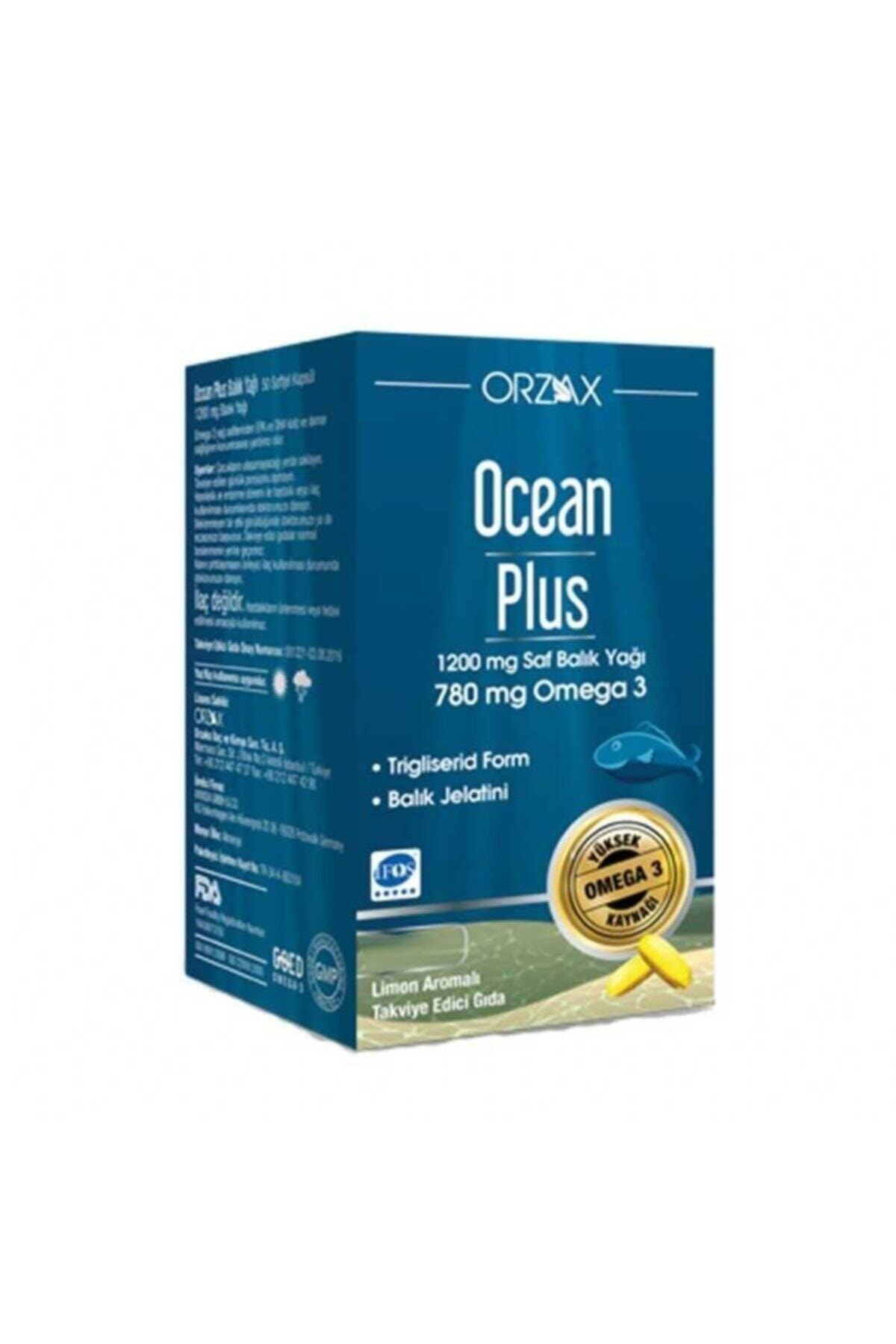 Ocean Ocean Plus 1200 Mg Saf Balık Yağı 50 Kapsül