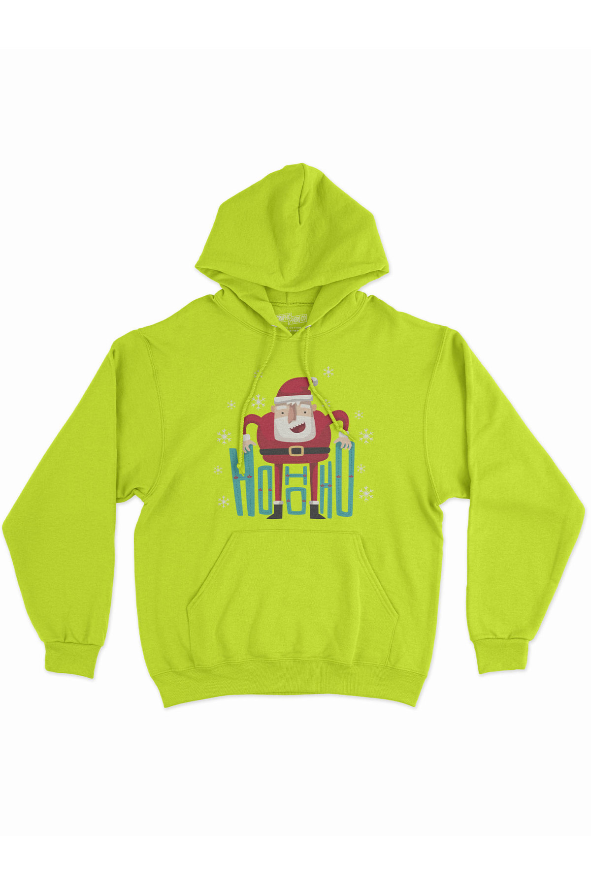 MIJUSTORE Noel Baba Yılbaşı Christmas Temalı 3 İplik Kalın Sweatshirt Hoodie
