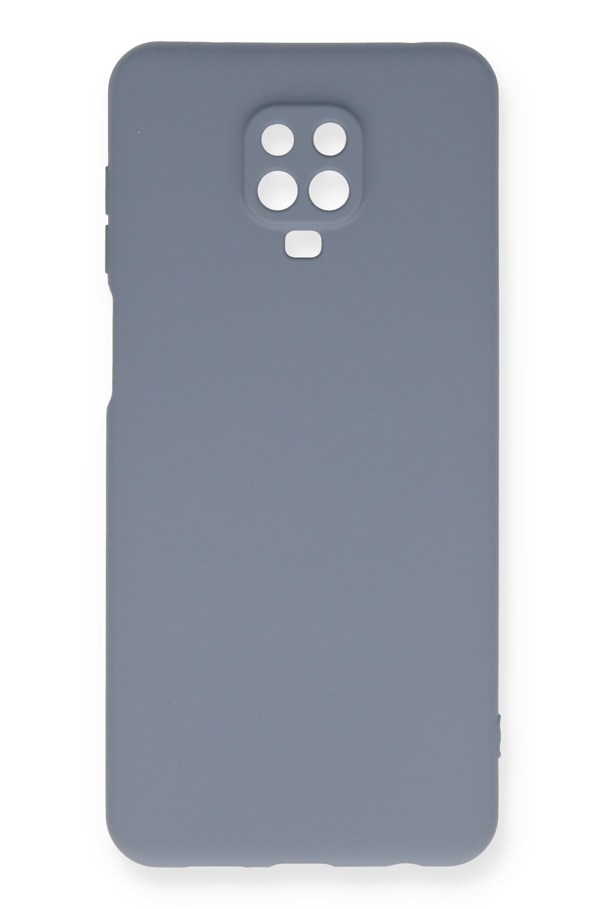 NewFace Newface Xiaomi Redmi Note 9 Pro Kılıf Nano içi Kadife Silikon - Gri