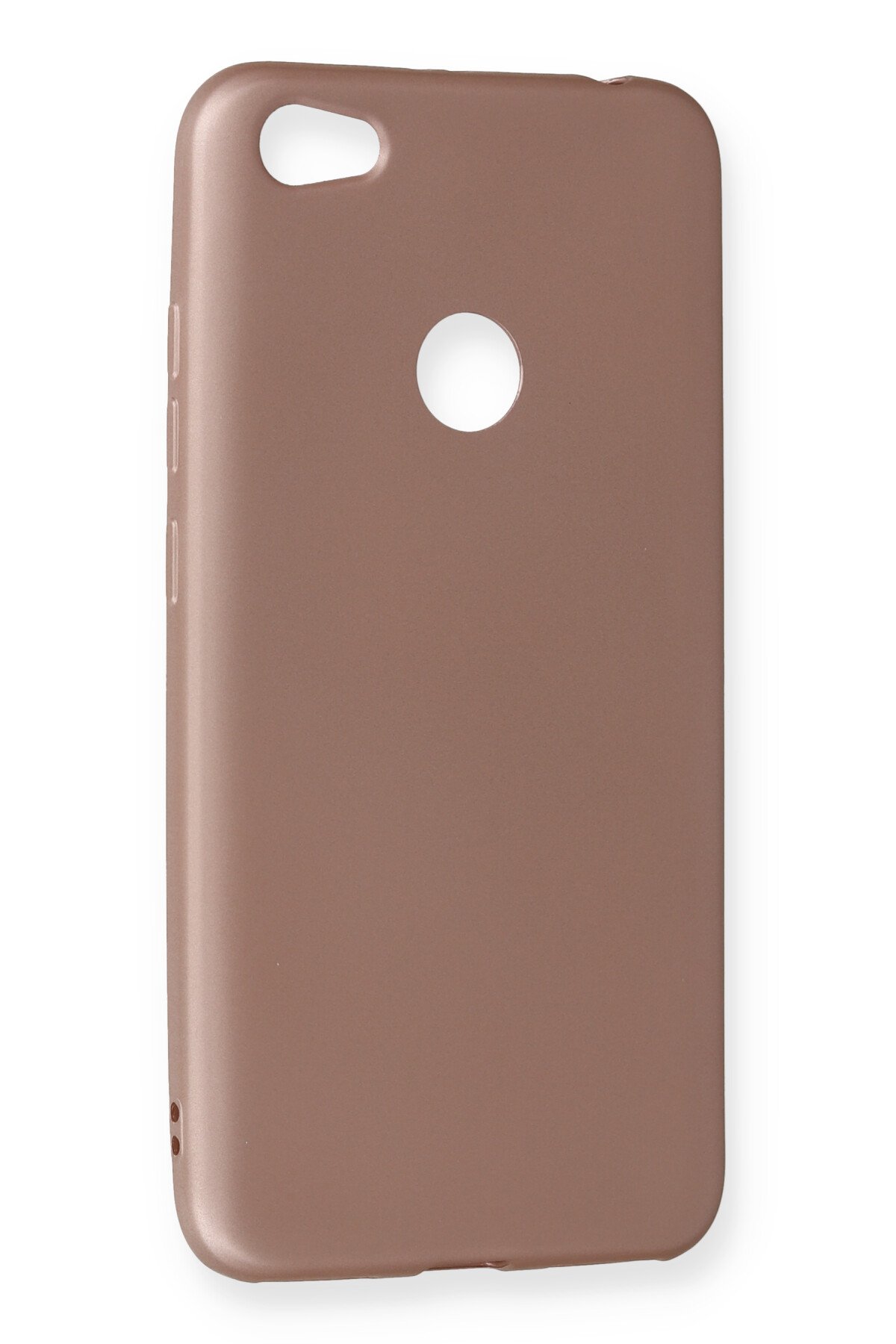 NewFace Newface Xiaomi Redmi Note 5A Prime Kılıf Premium Rubber Silikon - Rose Gold