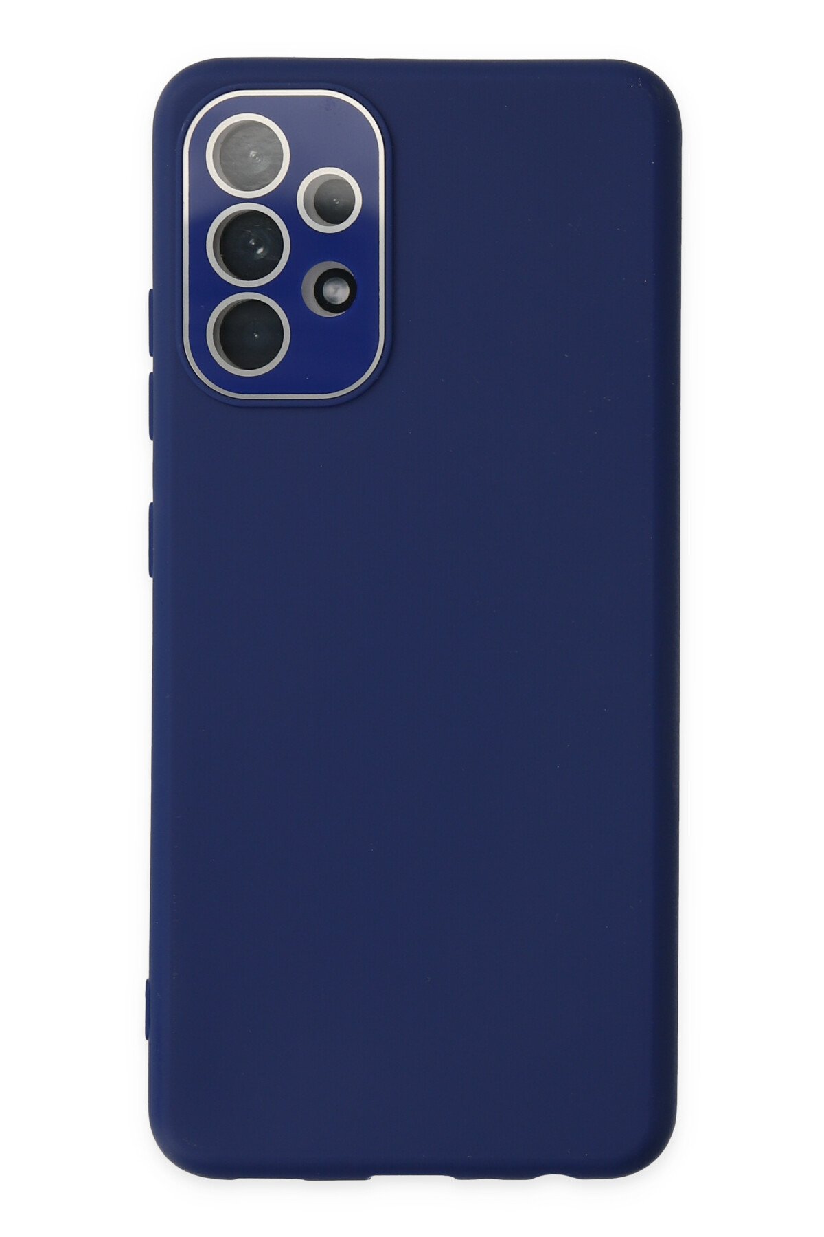 NewFace Newface Samsung Galaxy A53 5G Kılıf Lansman Glass Kapak - Sky Blue