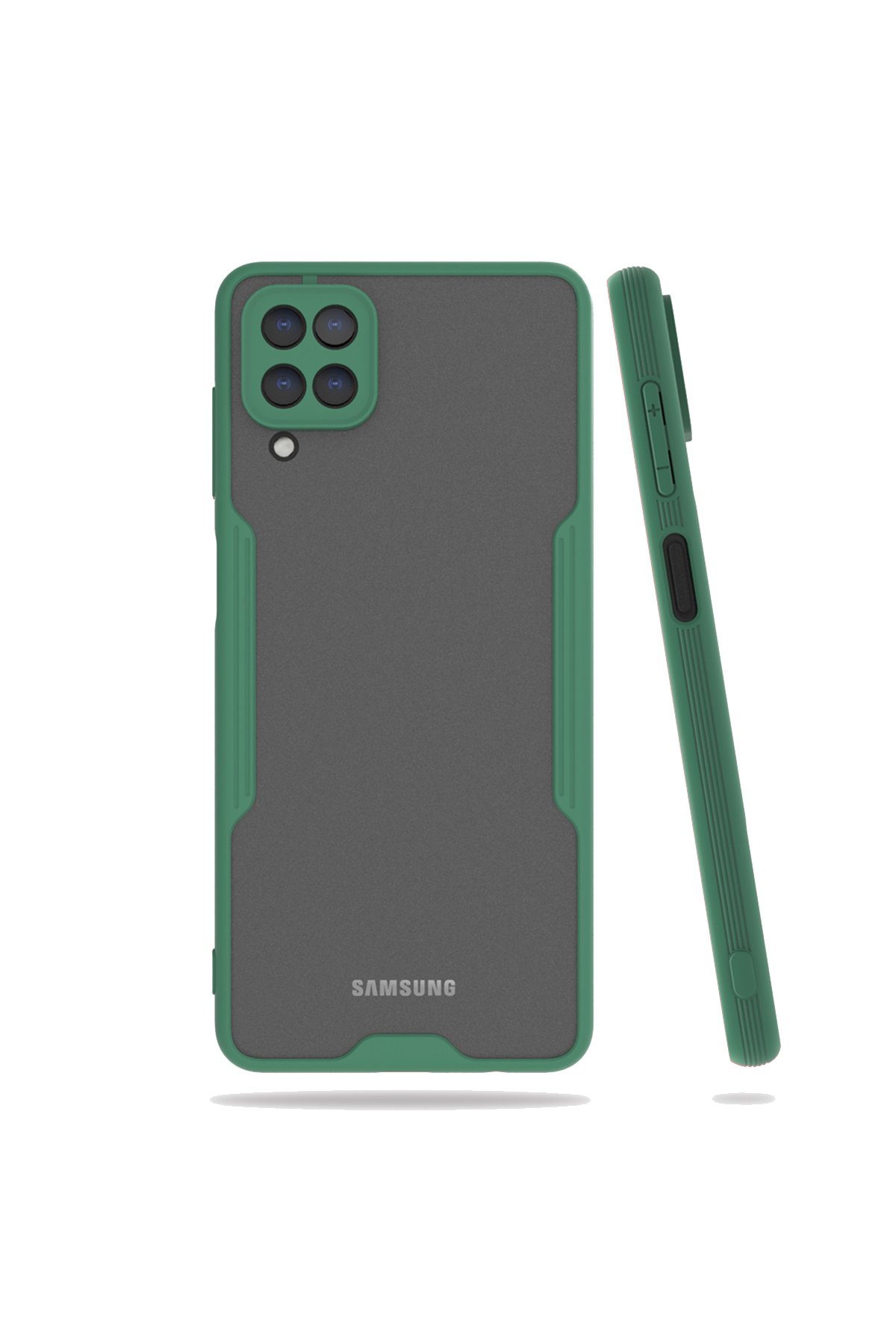 NewFace Newface Samsung Galaxy M32 Kılıf Platin Silikon - Yeşil