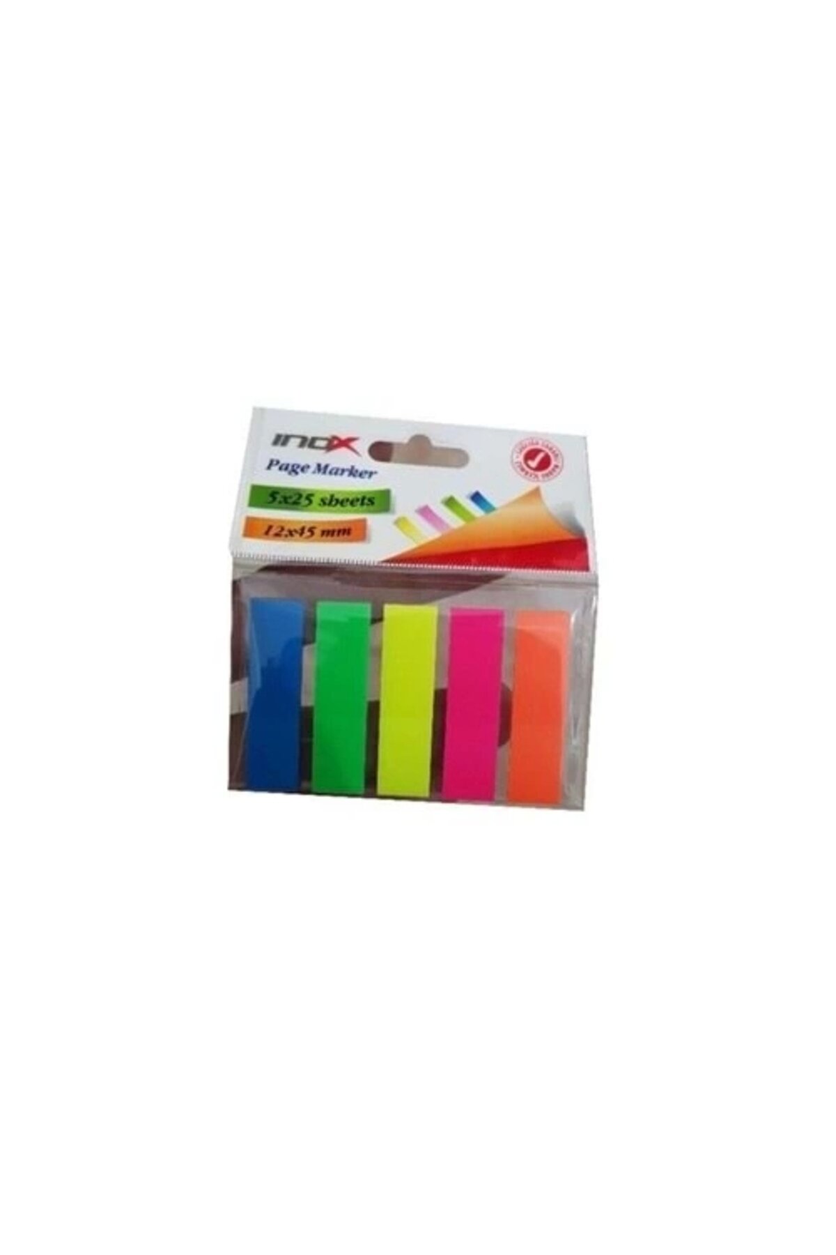 Yapışkanlı Page Marker 12x45 25yp.5 Renk | Vartabi