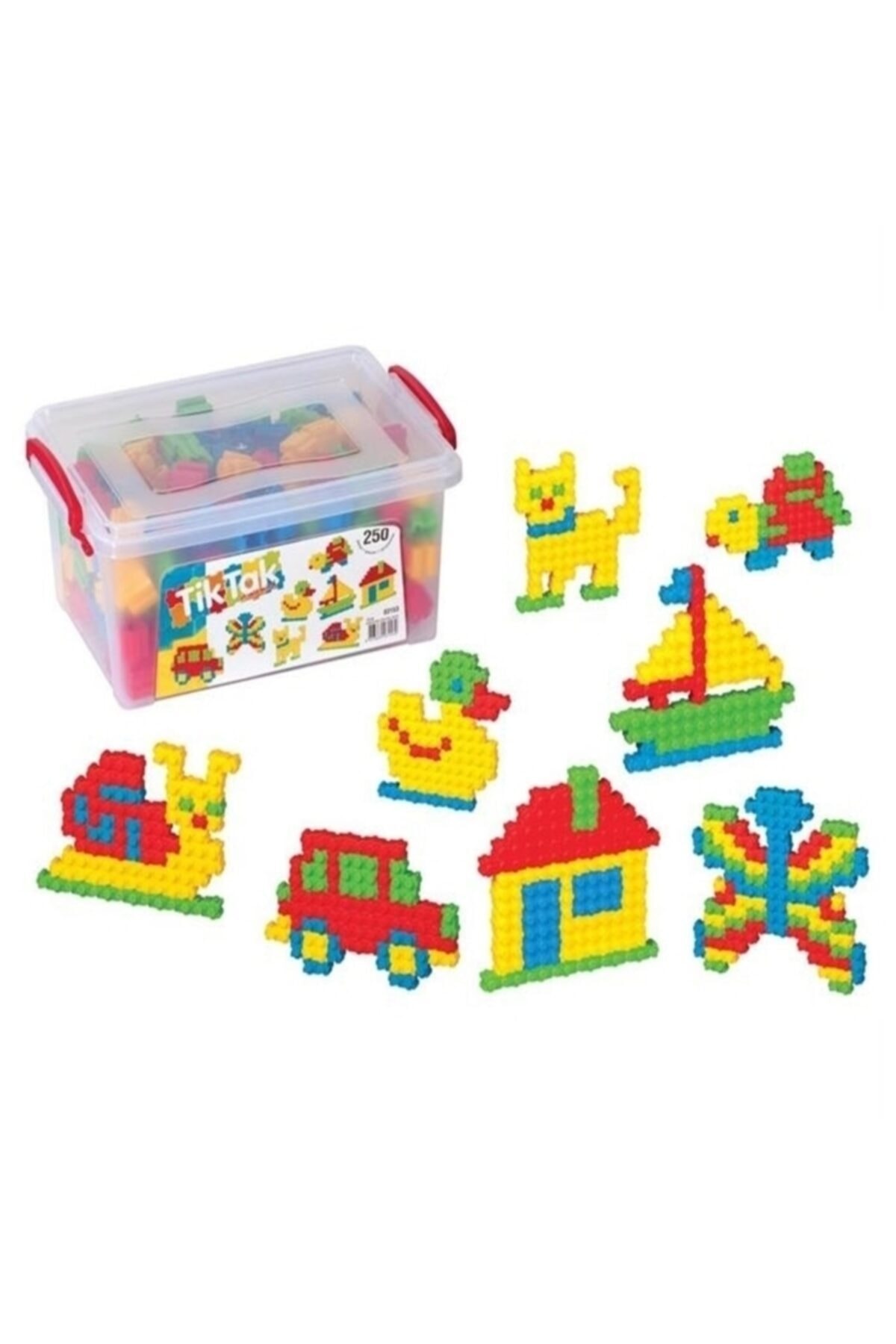 DEDE Tik Tak 250 Parça Eğitici Lego Bloklar 3153 DEDE Tik Tak 250 Parça Eğitici Lego Bloklar 3153
