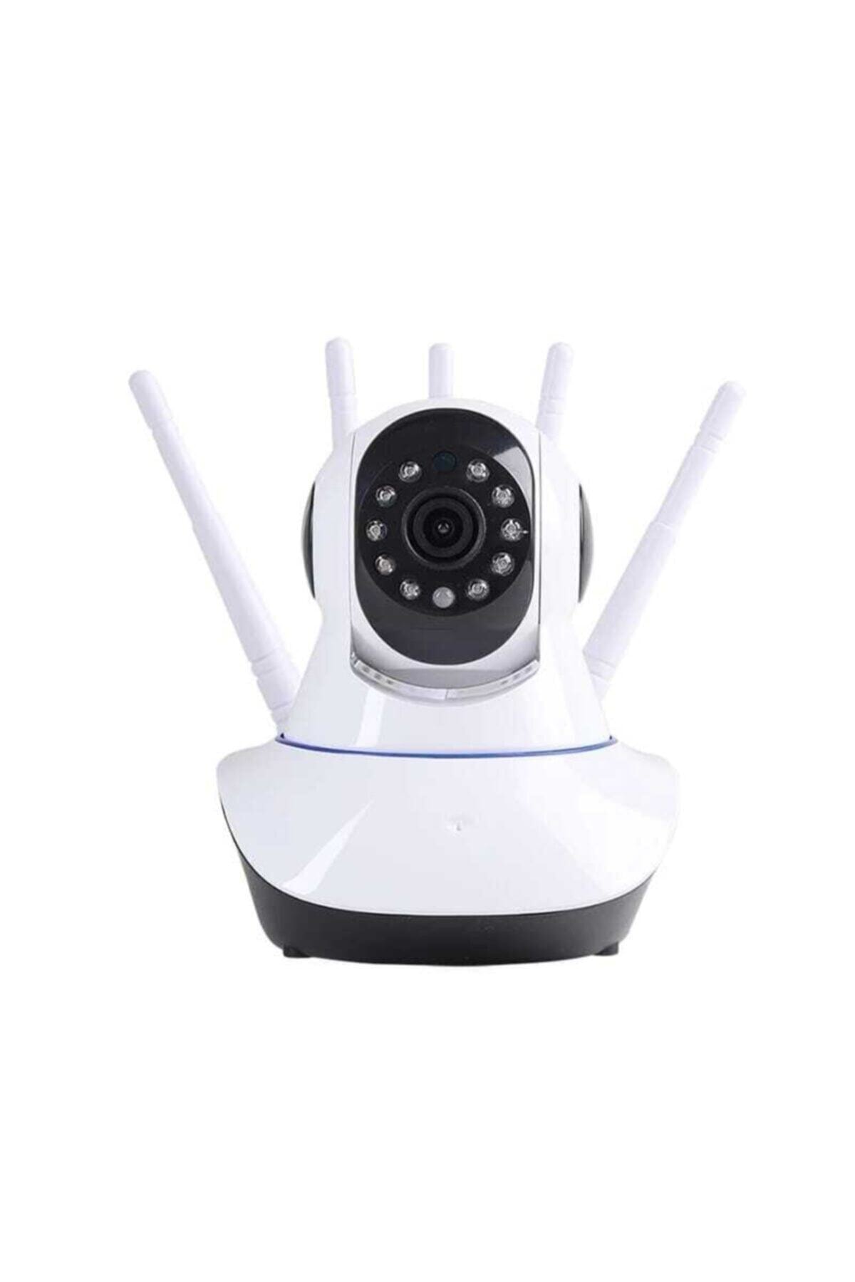 JUNGLEE 5 Antenli Bebek Izleme Kamerası Gece Görüşlü Ip Güvenlik Kamerası 360 Derece Hareket Sensörlü JUNGLEE 5 Antenli Bebek Izleme Kamerası Gece Görüşlü Ip Güvenlik Kamerası 360 Derece Hareket Sensörlü