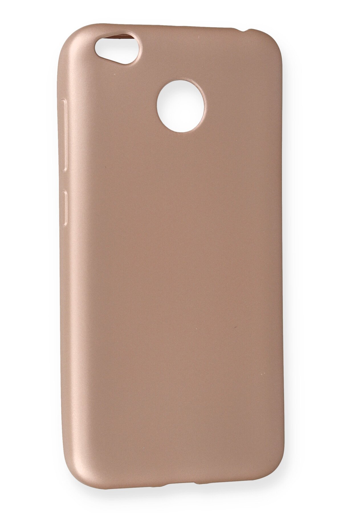 NewFace Newface Xiaomi Redmi 4X Kılıf Premium Rubber Silikon - Rose Gold