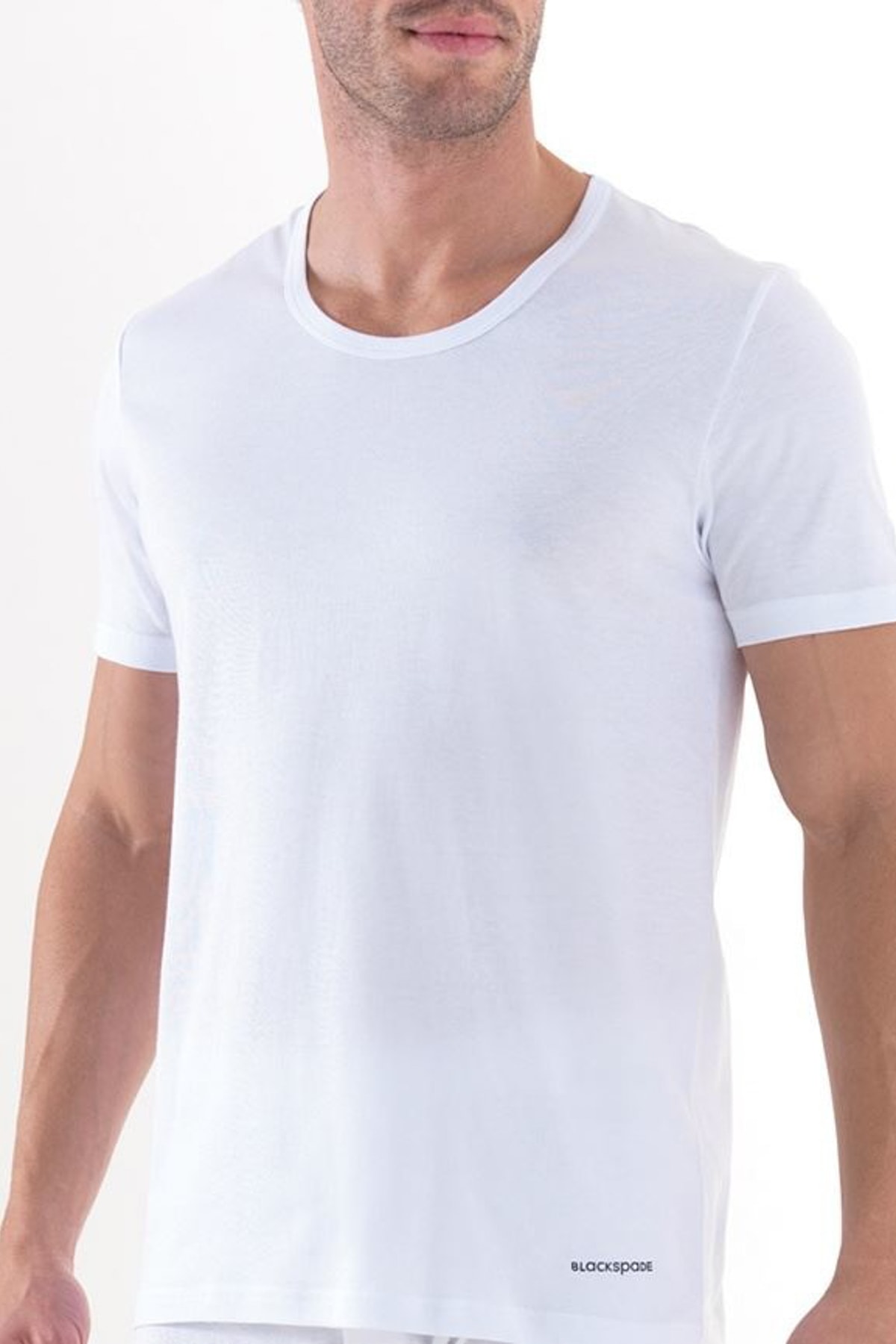 Blackspade Beyaz Erkek T-Shirt 9217