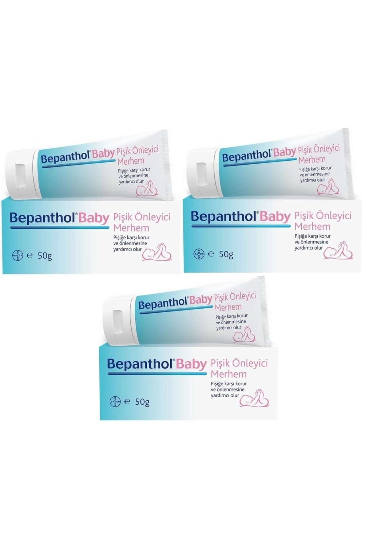 Bepanthol Pişik Önleyici Merhem 50 Gr 3 Adet