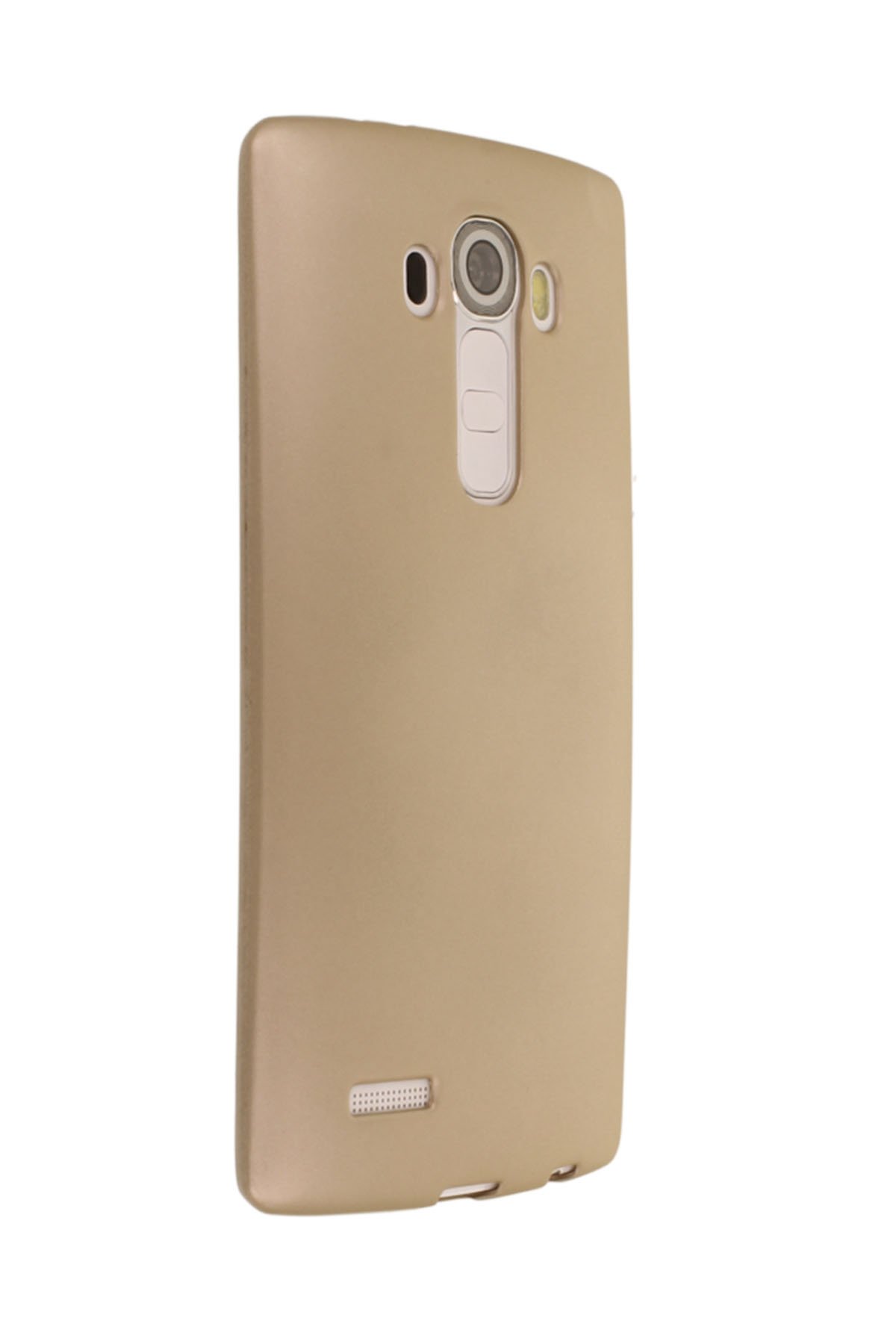 NewFace Newface LG G4 Kılıf Premium Rubber Silikon - Gold
