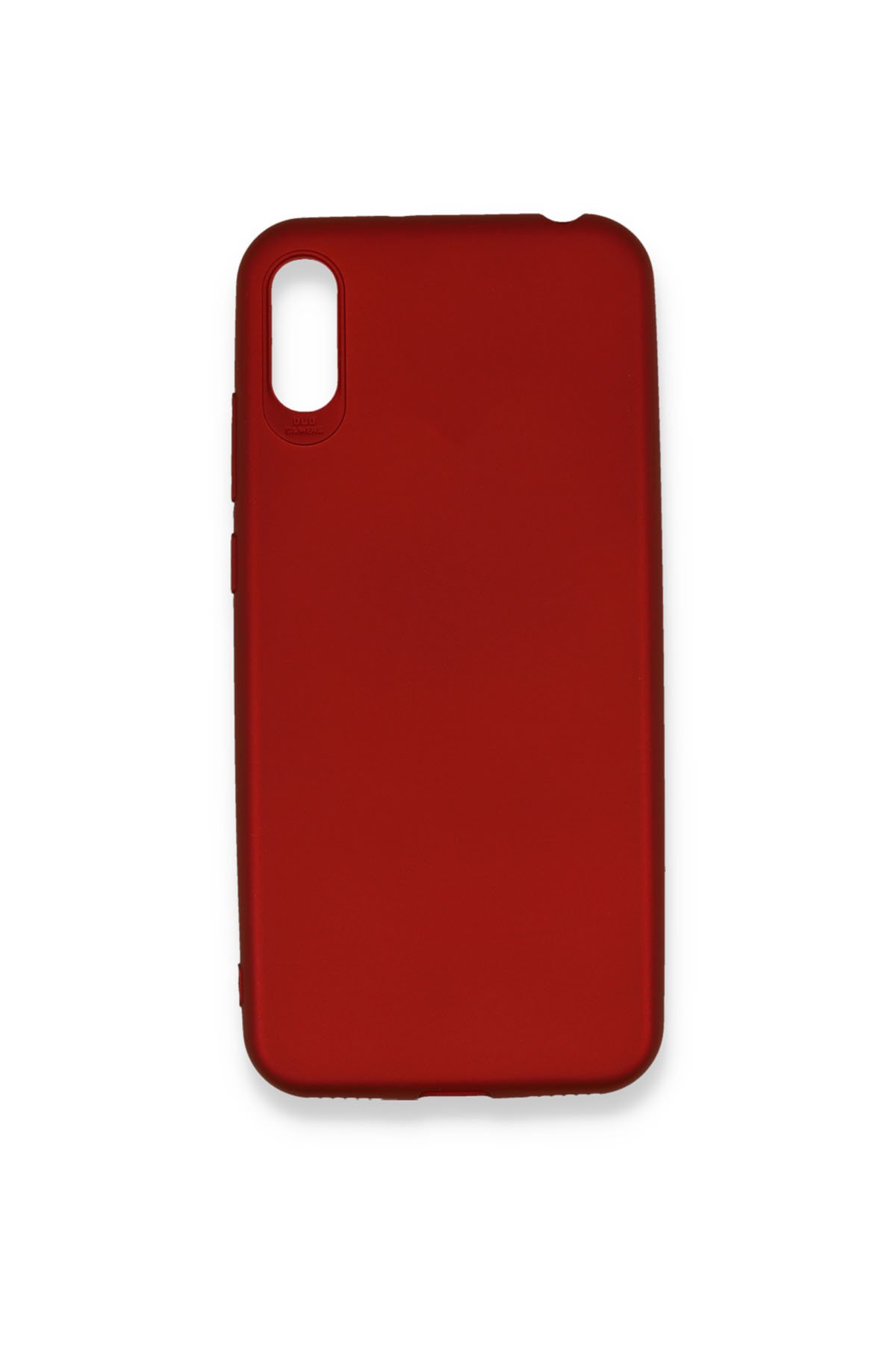 NewFace Newface Xiaomi Redmi 7A Kılıf Premium Rubber Silikon - Bordo