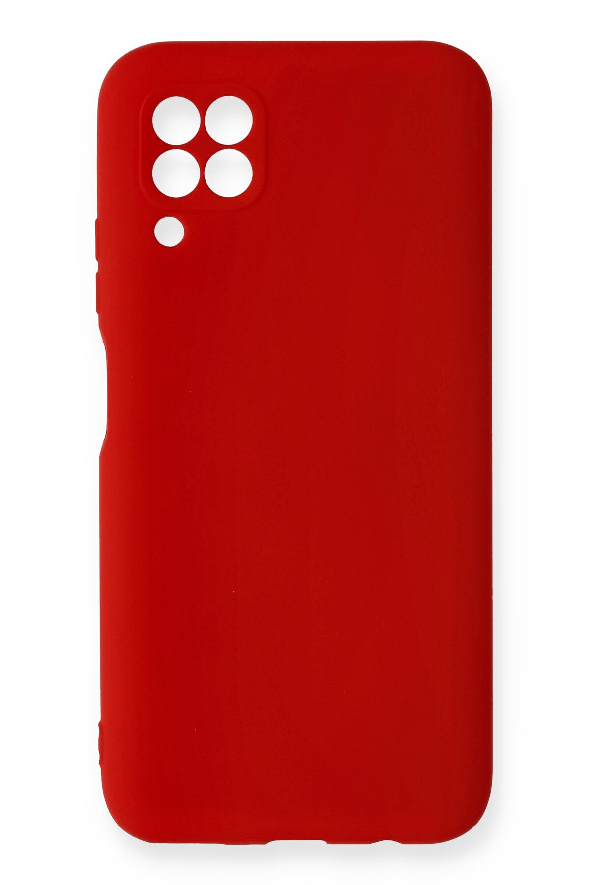 NewFace Newface Huawei P40 Lite Kılıf Nano içi Kadife Silikon - Kırmızı