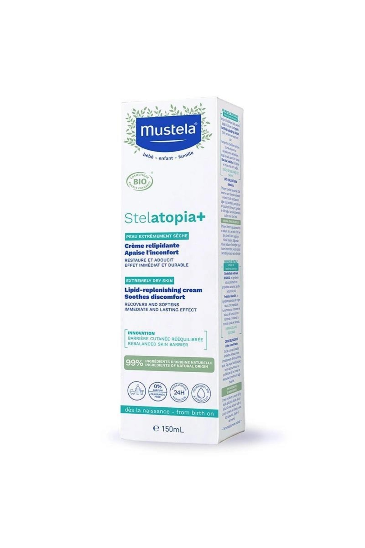 Mustela Stelatopia+ Lipid Replenishing Cream 150 Ml
