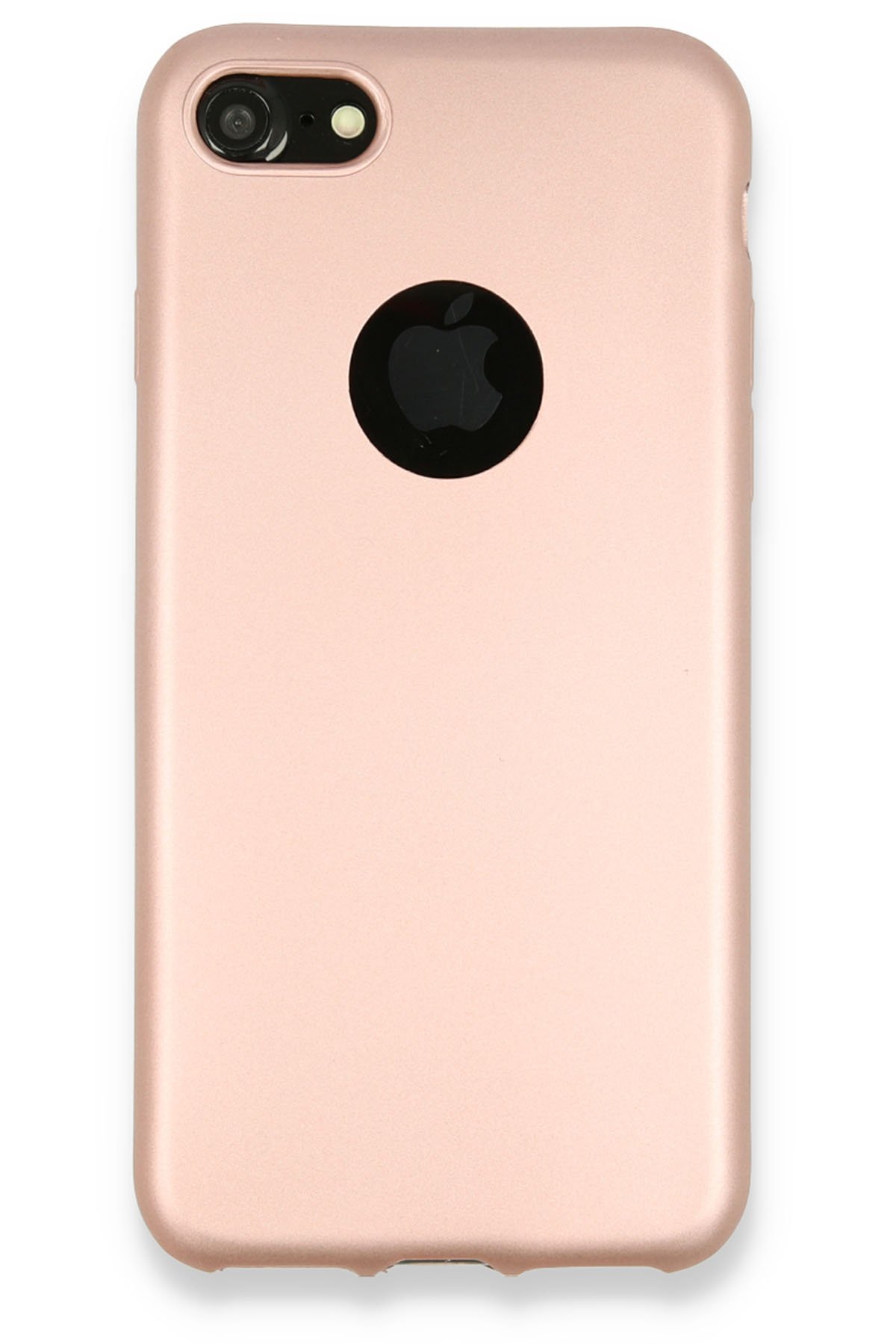 NewFace Newface iPhone 7 Kılıf Premium Rubber Silikon - Rose Gold