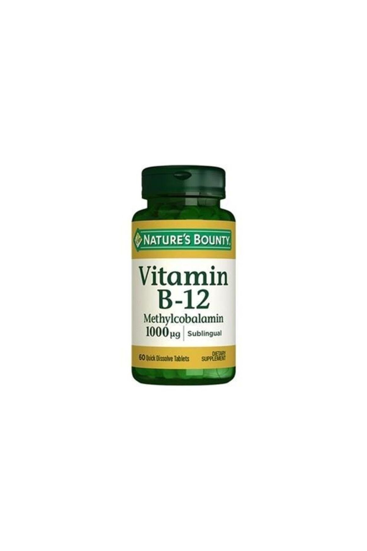 Nature‘s Bounty Vitamin B-12 Methylcobalamin 1000uq 60 Tablet
