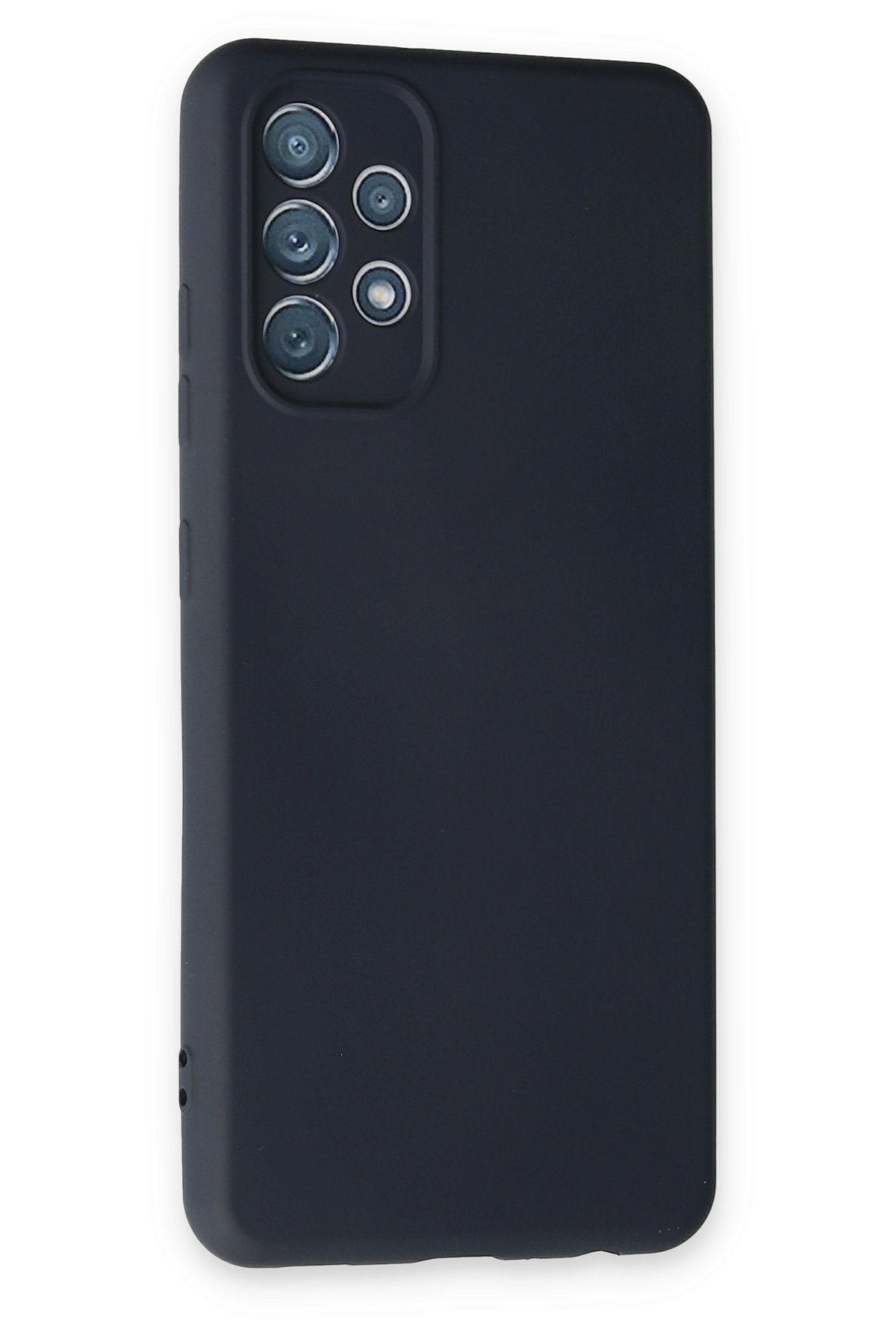 NewFace Newface Samsung Galaxy A52 Kılıf Nano içi Kadife Silikon - Lacivert