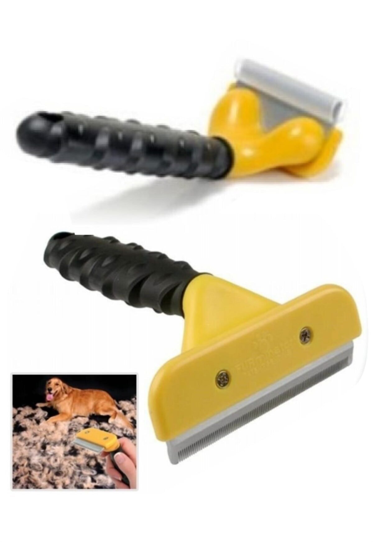 İTC STORE 10 Cm Kedi Köpek Tarağı Fırçası Tüy Alıcı Toplayıcı Tarak Fırça