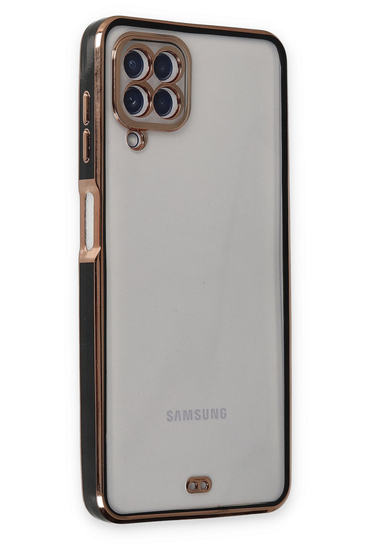 NewFace Newface Samsung Galaxy M22 Kılıf Liva Silikon - Siyah