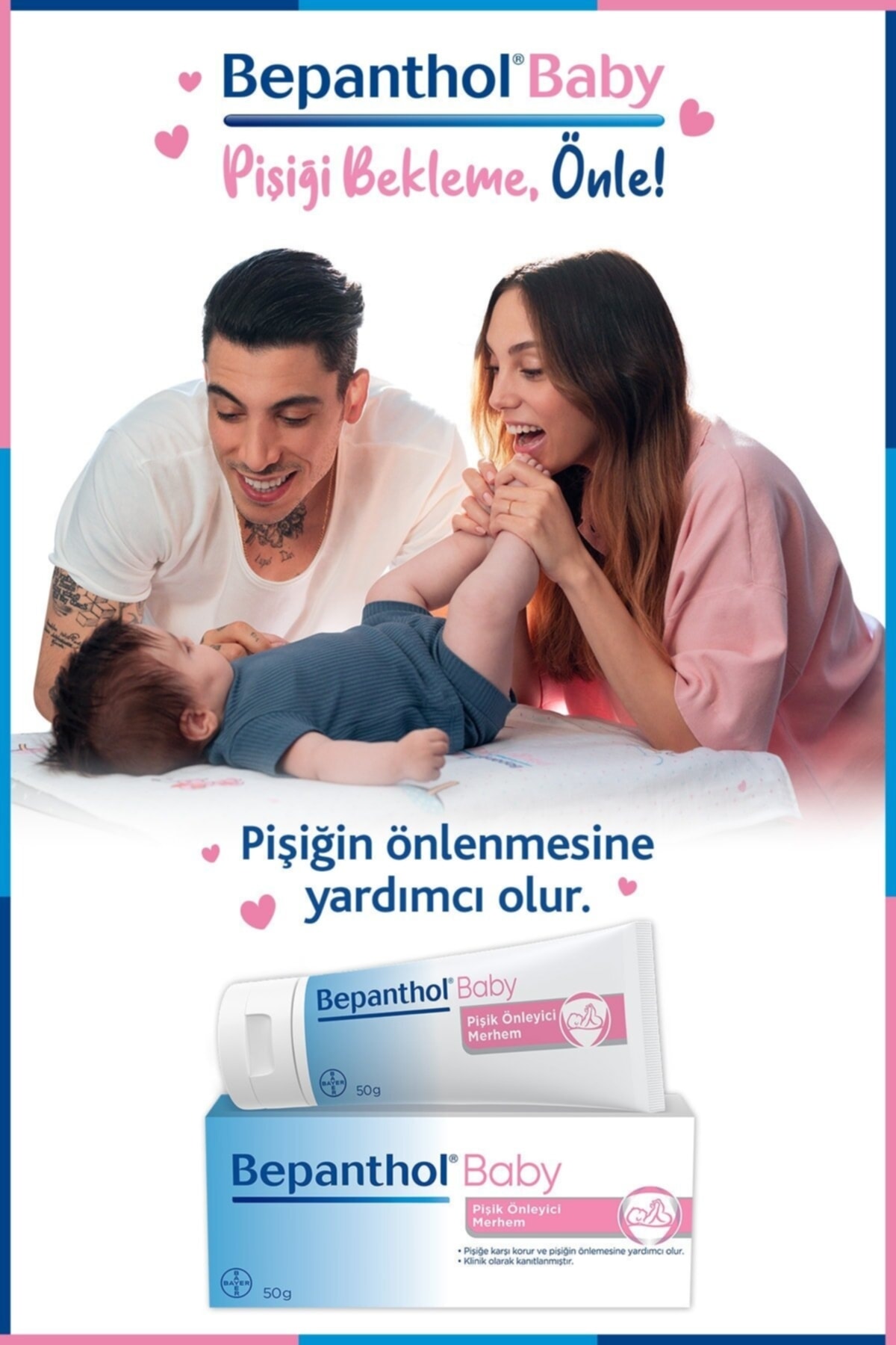Bepanthol Baby Pişik Önleyici Merhem 50 gr 2 Adet
