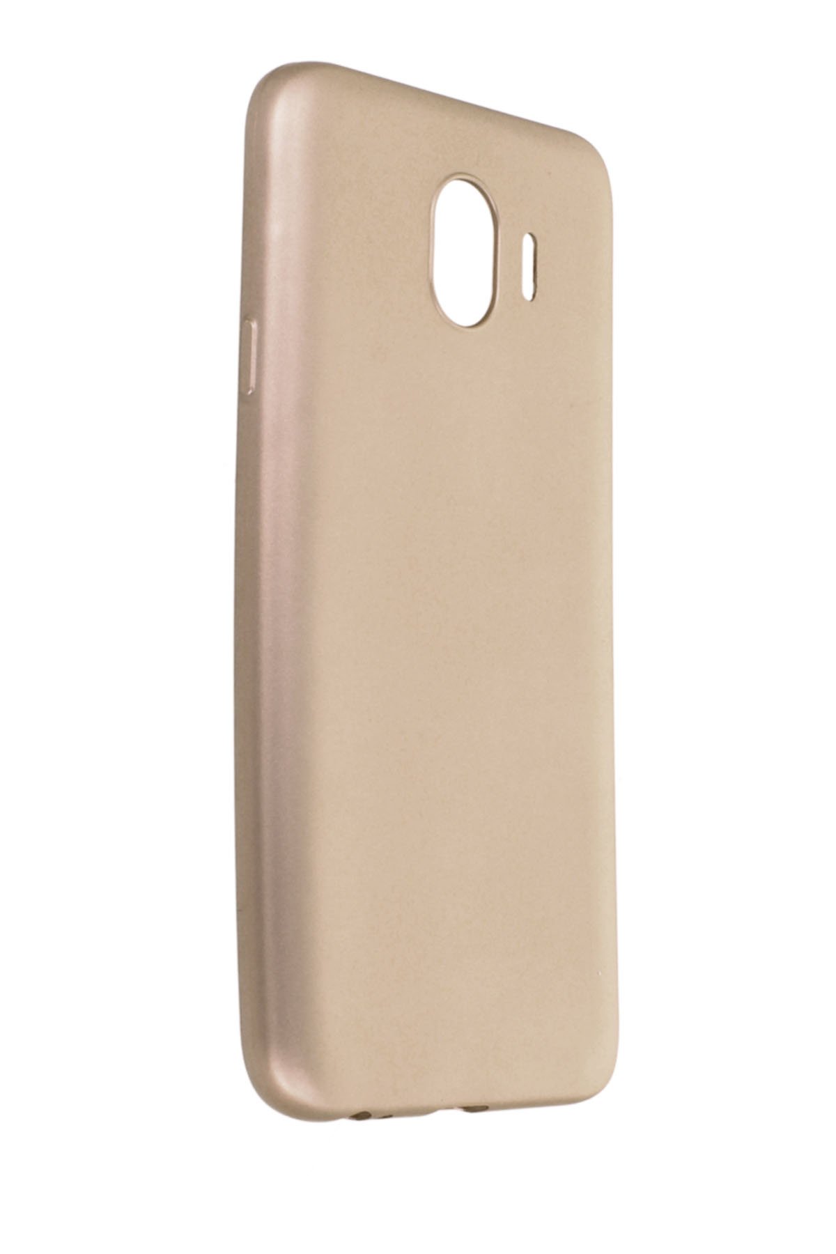 NewFace Newface Samsung Galaxy J4 Kılıf Premium Rubber Silikon - Gold