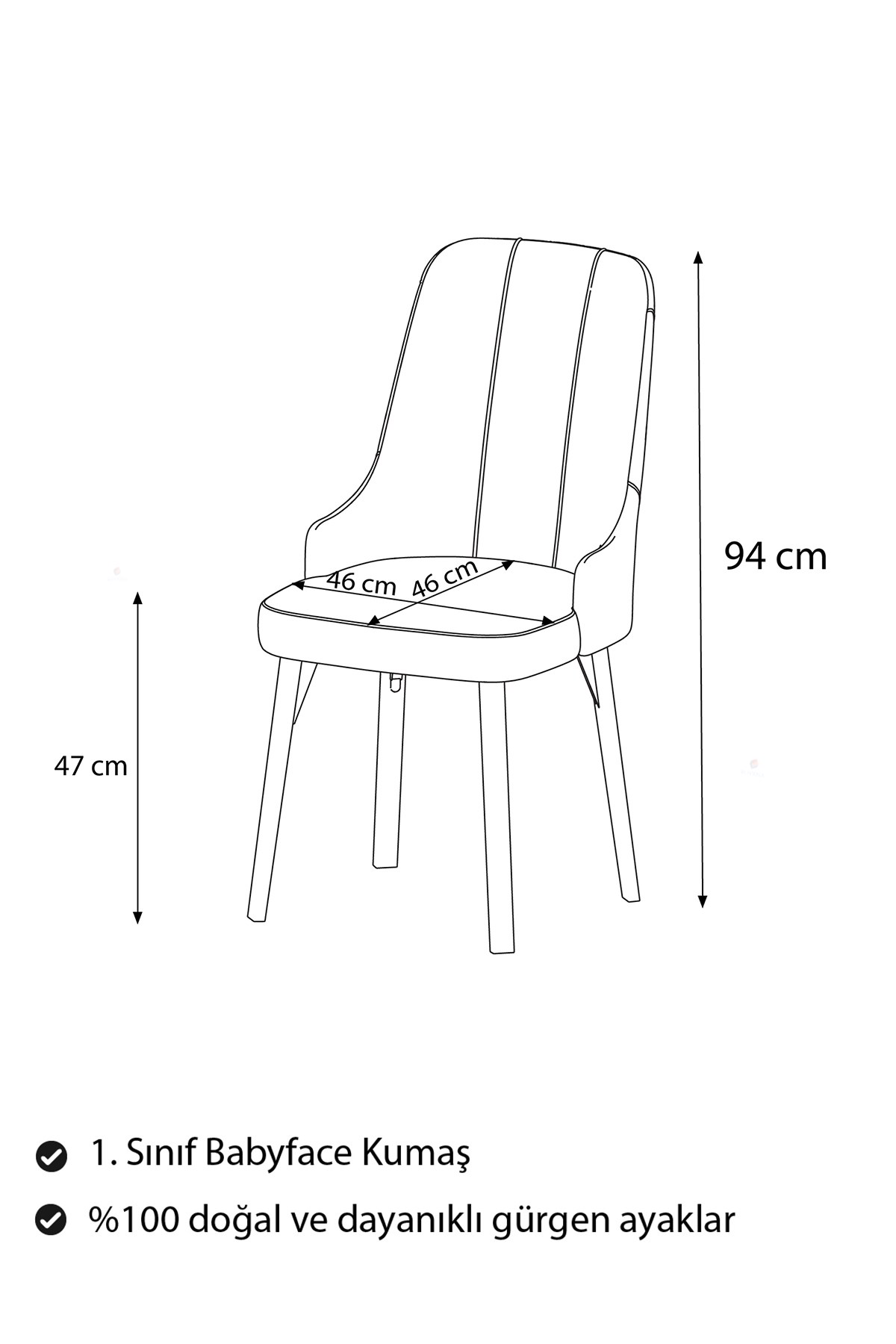 Rovena Alya Beyaz 80x132 Mdf Açılabilir Yemek Masası Takımı 4 Sandalye 1 Bench
