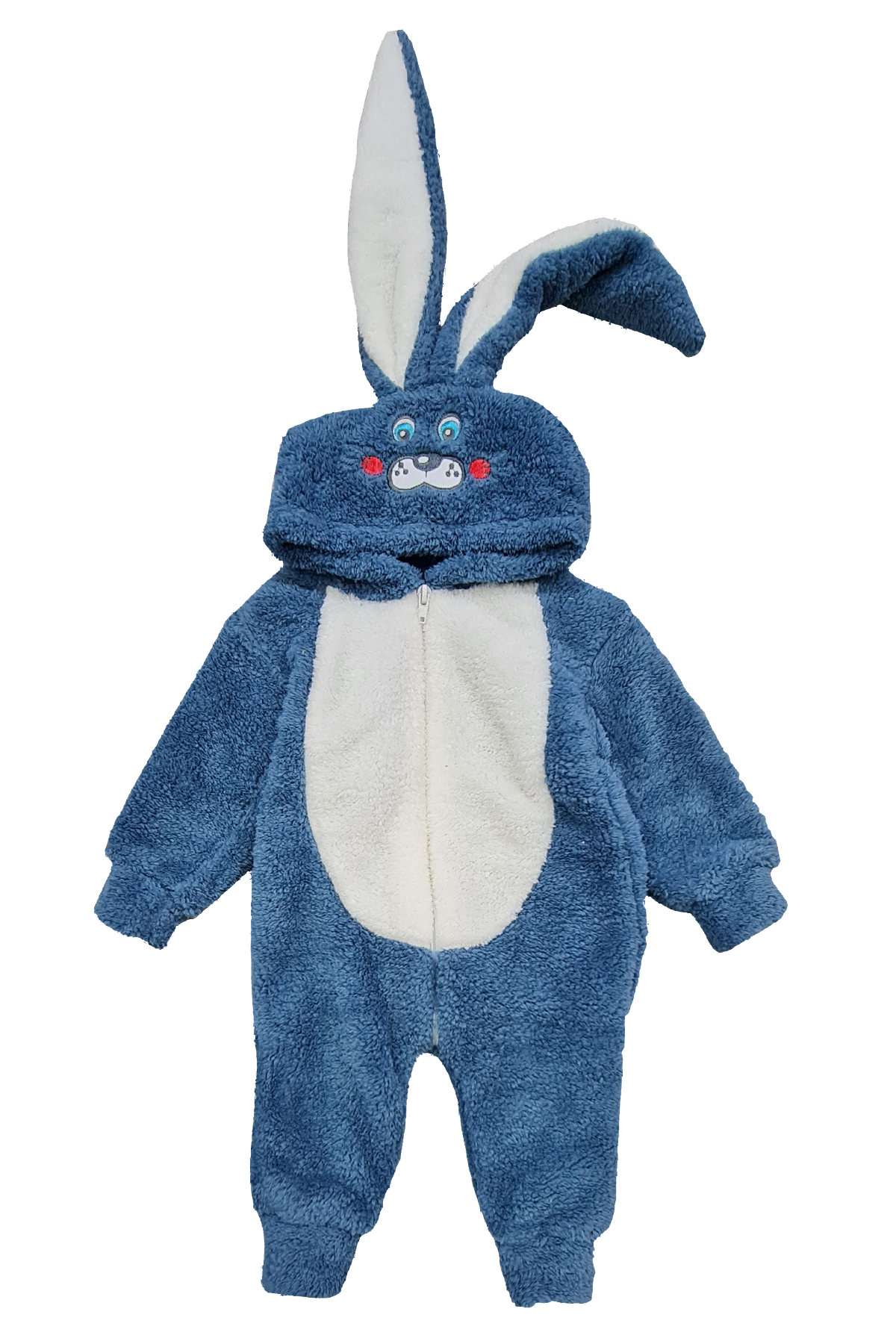 CemBebe Welsoft Erkek Çocuk Tavşan Kostüm Peluş Tulum