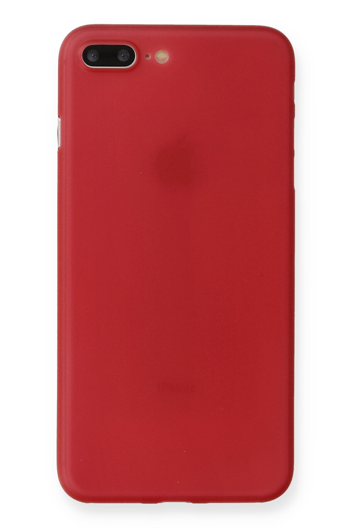 NewFace Newface iPhone 7 Plus Kılıf PP Ultra İnce Kapak - Kırmızı