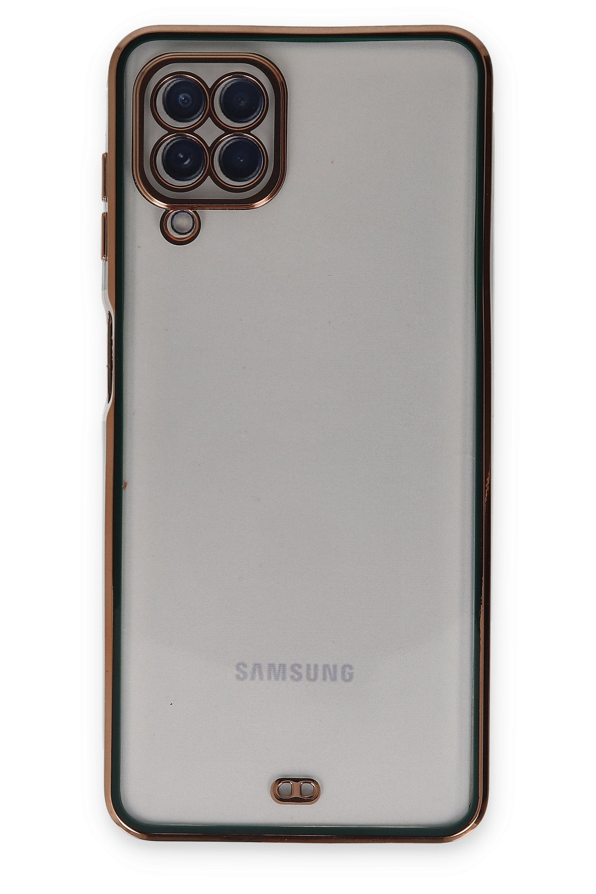 NewFace Newface Samsung Galaxy M22 Kılıf Liva Silikon - Yeşil