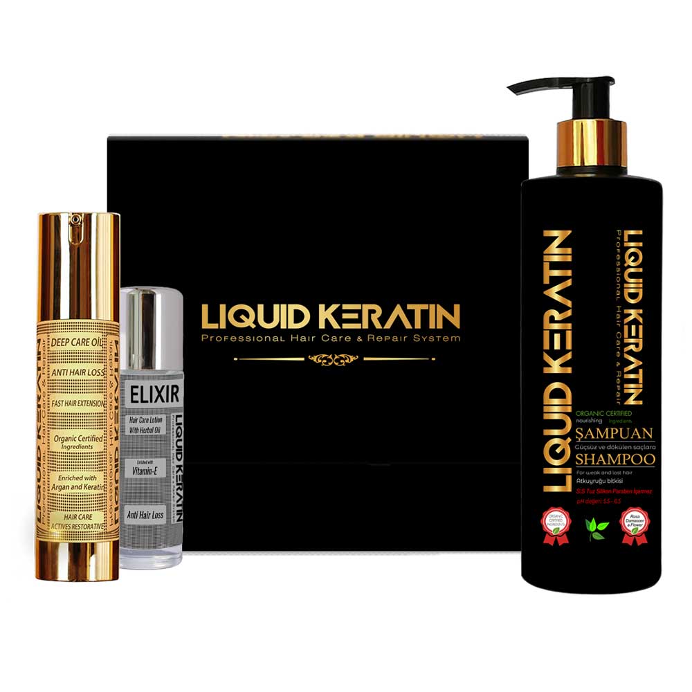 Liquid Keratin Keratin Saç Dökülme Seti Liquid Keratin Keratin Saç Dökülme Seti