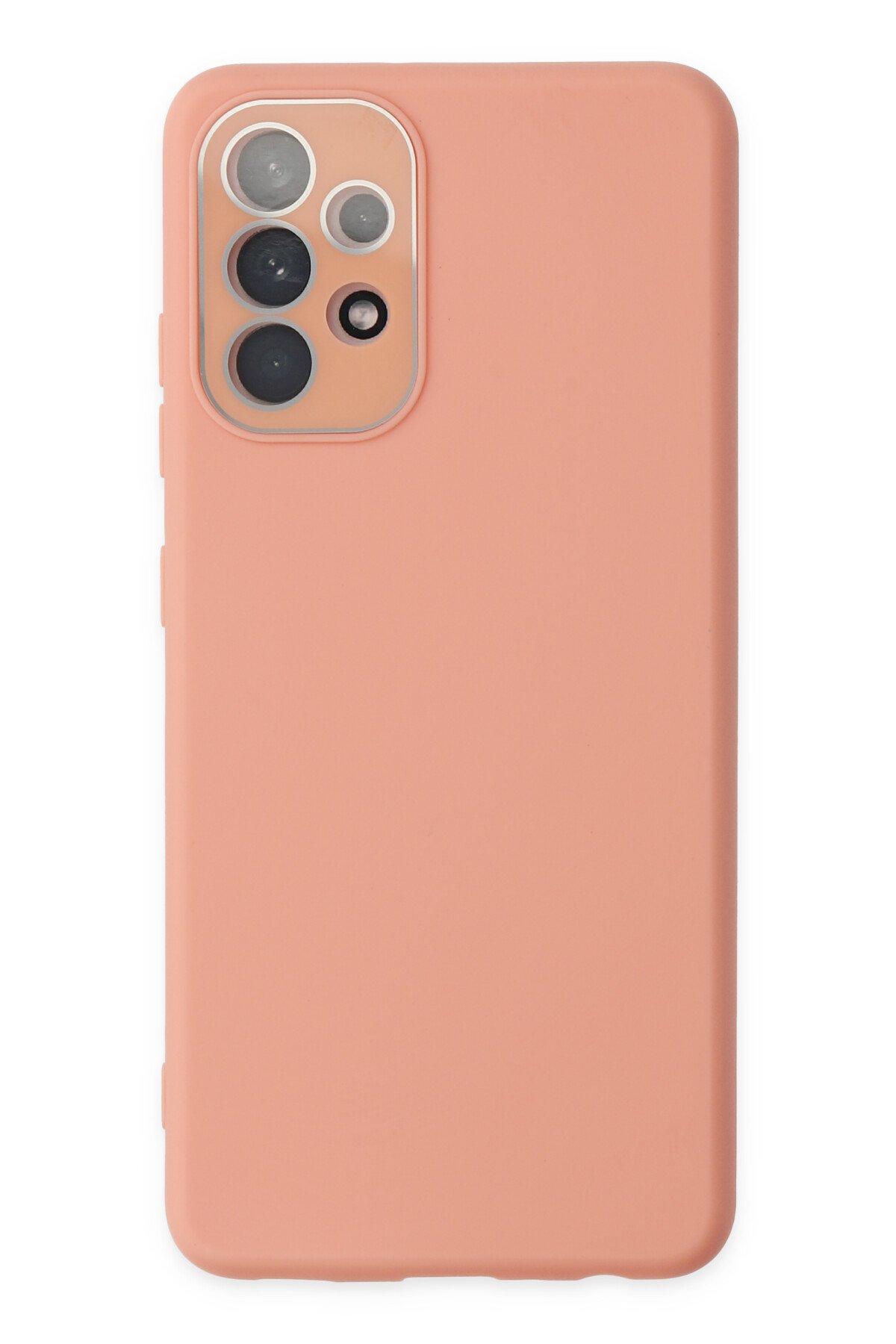 NewFace Newface Samsung Galaxy A33 5G Kılıf Lansman Glass Kapak - Pembe NX9513 NewFace Newface Samsung Galaxy A33 5G Kılıf Lansman Glass Kapak - Pembe NX9513