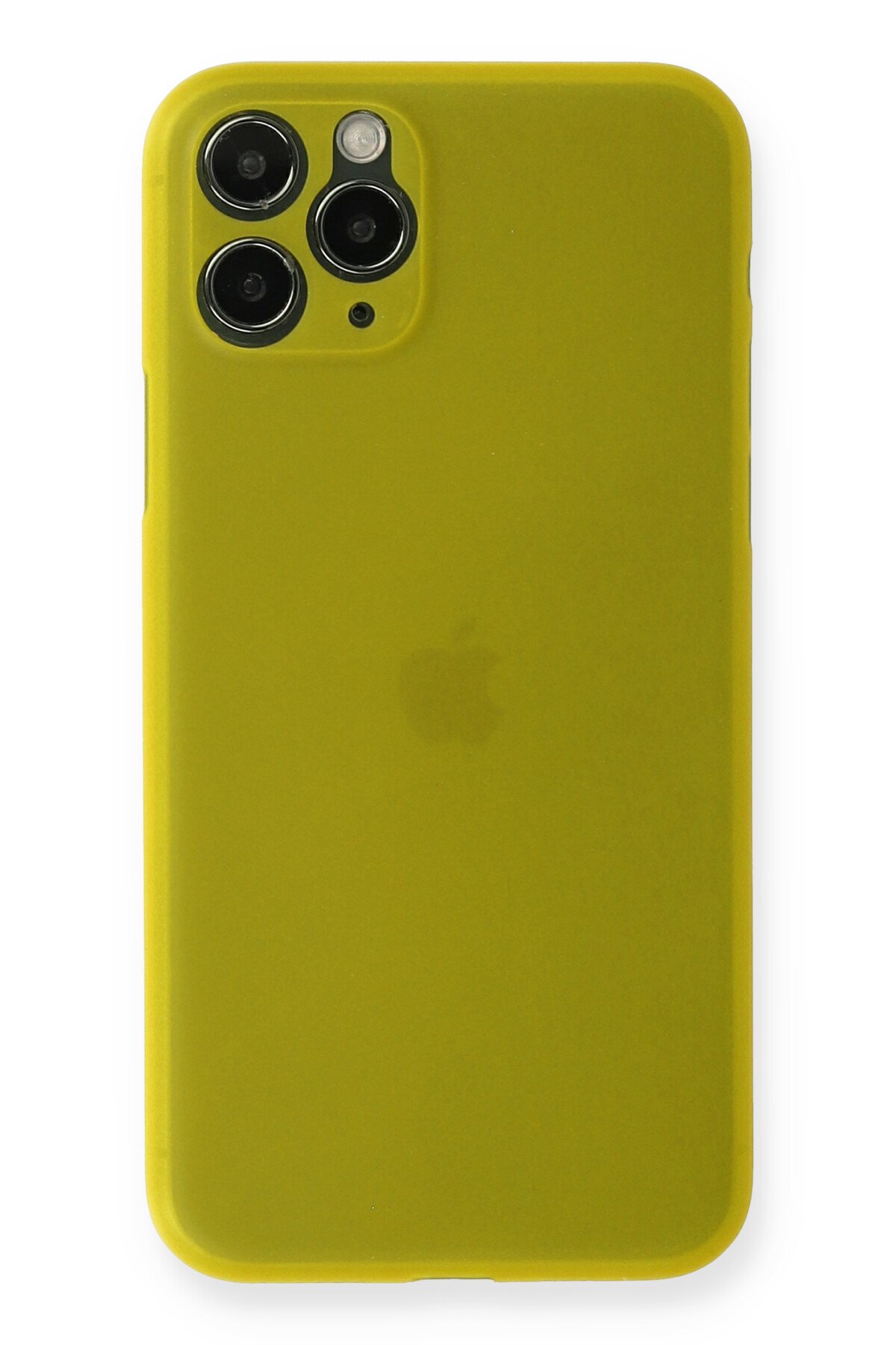 NewFace Newface iPhone 11 Pro Kılıf PP Ultra İnce Kapak - Sarı