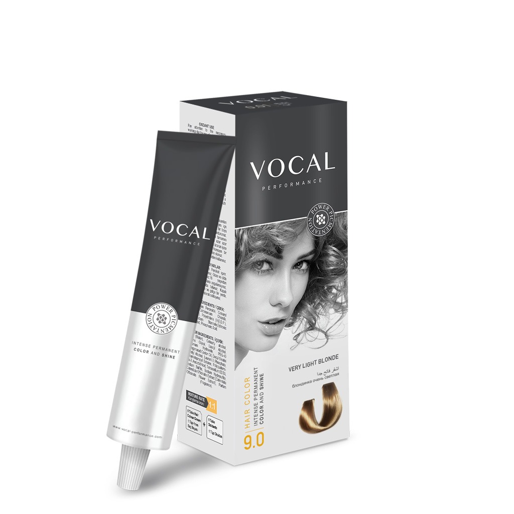 Vocal Vocal Saç Boyası Kit Set 9.0 Sarı Ekstra Pigment