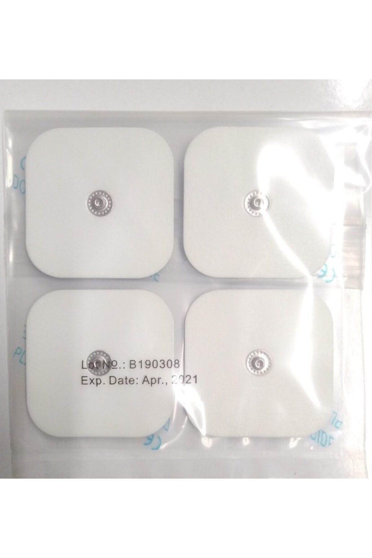 RAMAK Çıt Çıtlı Elektrot 5*5 Cm ems Tens Elektrod 5 Paket = 20 Adet Grup Ürünü