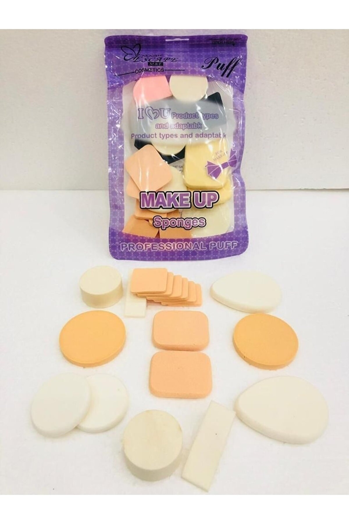 Moda Beauty Magic Escape 18 Parça Makyaj Süngeri